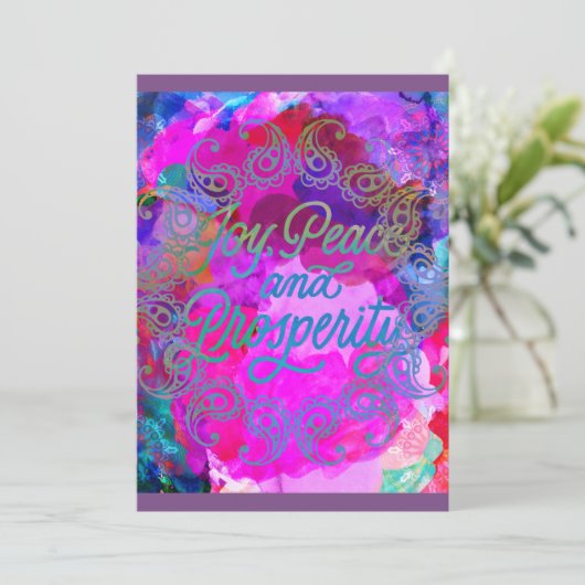 ディワリお祝い 招待状 (スタンド正面)