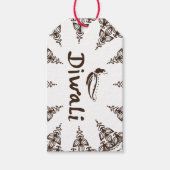 ディワリのギフトラベル。 ギフトタグ (正面)