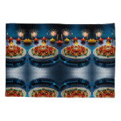 ディワリの意義と歴史 枕カバー (裏面-左)