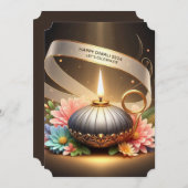 ディワリの招待 シーズンカード (正面/裏面)