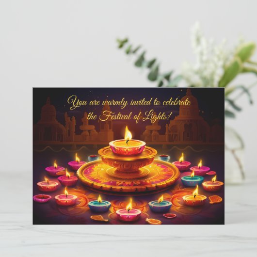 ディワリの輝き 招待状 (スタンド正面)