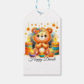 ディワリの雰囲気 ギフトタグ (正面)