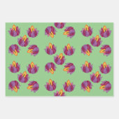 ディワリインディアンモティフギフトラッピングシート ラッピングペーパーシート (正面2)