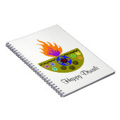 ディワリカラフルランプディヤ ノートブック (右側)