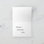 ディワリカード1 カード (内部)