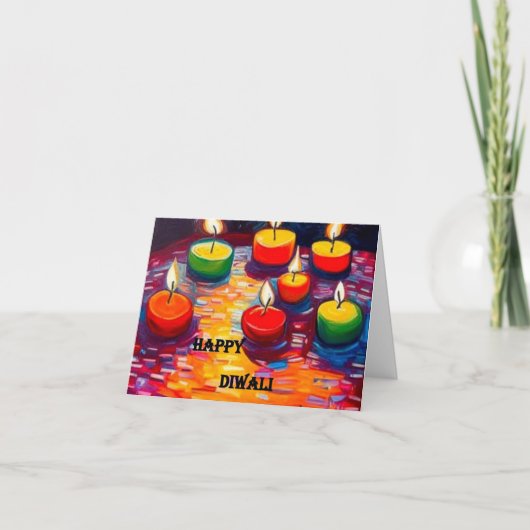 ディワリカード1 カード (正面)