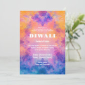 ディワリセレニティ招待状 招待状 (スタンド正面)