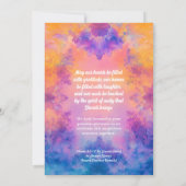 ディワリセレニティ招待状 招待状 (裏面)