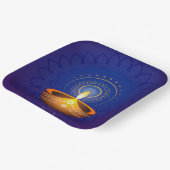 ディワリディヤ紙プレート ペーパープレート (傾斜あり)