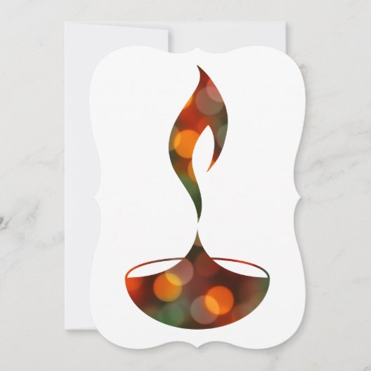 ディワリディヤ《写真》ぼけ味ロウソク (正面)