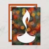 ディワリディヤ《写真》ぼけ味灯 ポストカード (正面/裏面)