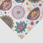 ディワリデザインとパターン 薄葉紙 (詳細)