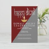ディワリナイトお祝いオブライト 招待状 (スタンド正面)