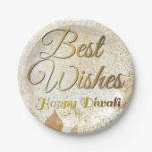 ディワリパーティープレート ペーパープレート (正面)