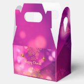 ディワリパープル金ゴールドマンダラランプ フェイバーボックス (オープン)