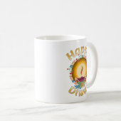 ディワリフェスティバル・オブ・ライツヒンドゥー・シーク・ジェイン コーヒーマグカップ (正面右)