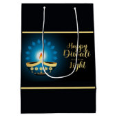 ディワリブルーキャンドル ミディアムペーパーバッグ (裏面)