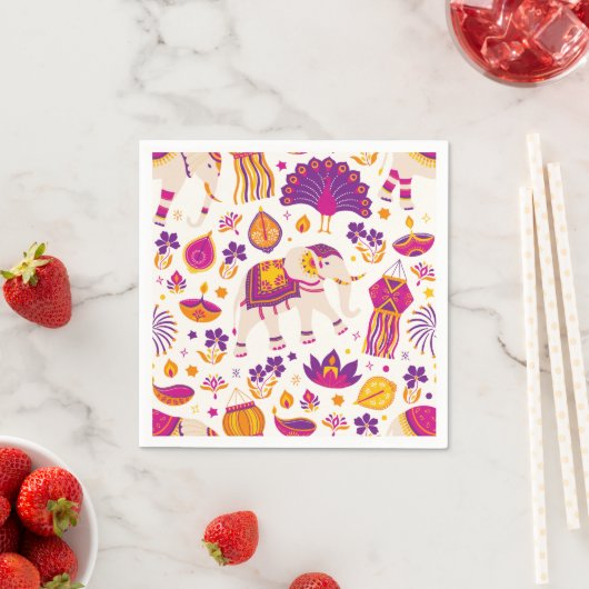 ディワリペーパーナプキン スタンダードカクテルナプキン (インサイチュ)