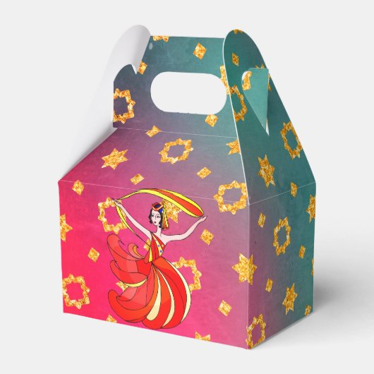 ディワリボリウッドパーティーフェイスボックスダンサー フェイバーボックス (裏面サイド)