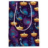 ディワリミッドナイトセレニティ ミディアムペーパーバッグ (正面)