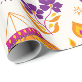 ディワリラッピング紙 ラッピングペーパー (ロールコーナー)