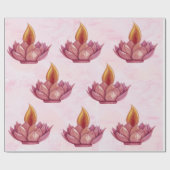 ディワリラッピング紙 ラッピングペーパー (フラット)