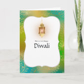 ディワリ家の写真の挨拶 シーズンカード (正面)