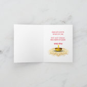 ディワリ挨拶伝統的スタイル カード (内部)