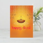 ディワリ挨拶伝統的 シーズンカード (スタンド正面)