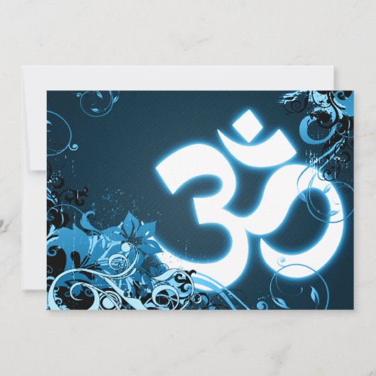 ディワリ挨拶： hi-fi om カード (正面)