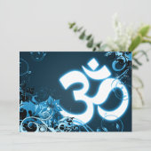 ディワリ挨拶： hi-fi om カード (スタンド正面)