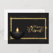 ディワリ葉書 ポストカード (正面/裏面)