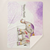 ディワリ象 シェルパブランケット (正面)