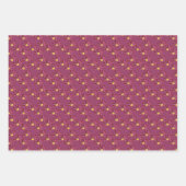 ディワリ、インディアン民族デザインギフト ラッピングペーパーシート (正面3)