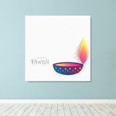 ディワリ キャンバスプリント (インサイチュ (ウッドフロア))