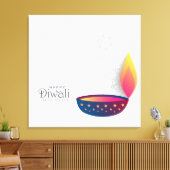 ディワリ キャンバスプリント (インサイチュ (リビング))