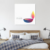 ディワリ キャンバスプリント (インサイチュ (寝室))