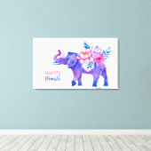 ディワリ キャンバスプリント (インサイチュ (ウッドフロア))