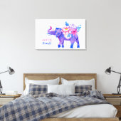 ディワリ キャンバスプリント (インサイチュ (寝室))