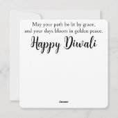 ディワリ・サークル・オブ・ライト シーズンカード (裏面)