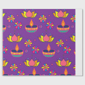 ディワリ ラッピングペーパー (フラット)