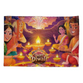 ディワリ 枕カバー (裏面-左)