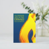 ディワ感動的リ内光バースト ポストカード (スタンド正面)