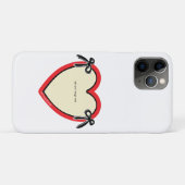 ディンカスボーズ&ハートパーソナライズされたトートバッグ Case-Mate iPhoneケース (裏面(横))