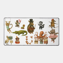ディンガリングブラザーズサーカスのショー デスクマット