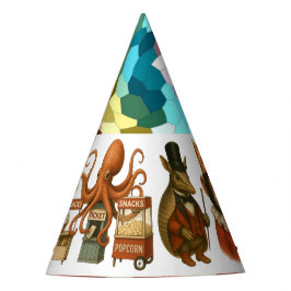 ディンガリング・ブロスサーカスのアクト パーティーハット