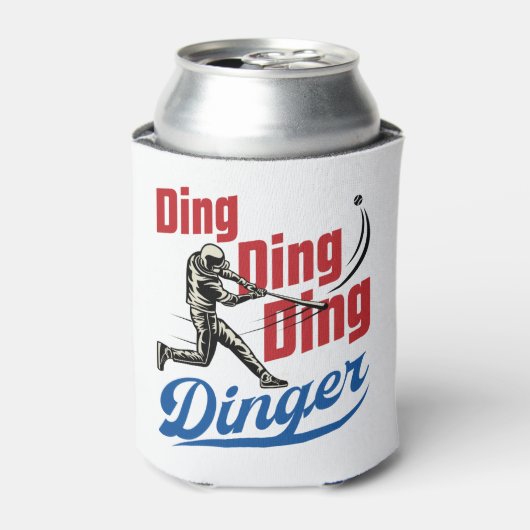 ディンガー走グ野球ホームプレイヤーファンゲーム 缶クーラー (缶正面)