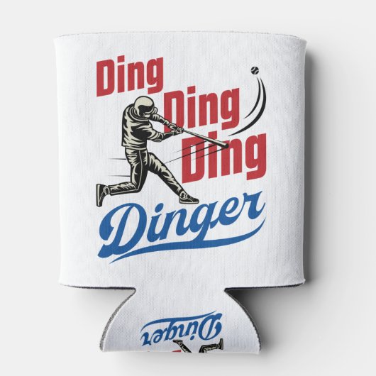 ディンガー走グ野球ホームプレイヤーファンゲーム 缶クーラー (裏面)