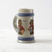ディンキーベアズバヴァリアンオクトーバーフェストベア ビールジョッキ (正面左)
