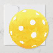 ディンクディンク ピックルボール バースデー 招待状 (裏面)